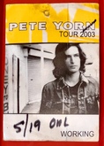 Pete Yorn / Granddaddy on May 19, 2003 [323-small]