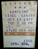 Lynyrd Skynyrd on Oct 18, 1977 [536-small]