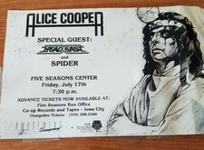 Alice Cooper / Head East / Jane Herships on Jul 17, 1981 [705-small]