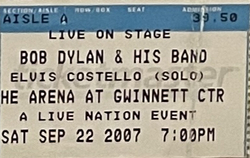 Bob Dylan / Elvis Costello / Amos Lee on Sep 22, 2007 [072-small]