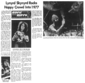 Lynyrd Skynyrd / Journey / Stoneground on Dec 31, 1976 [590-small]