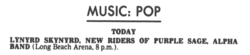 Lynyrd Skynyrd / New Riders of the Purple Sage / Alpha Band on Jan 2, 1977 [596-small]