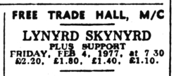 Lynyrd Skynyrd on Feb 4, 1977 [637-small]