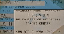 Poison / Warrant on Dec 9, 1990 [111-small]