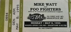 hovercraft / Foo Fighters / Mike Watt on May 8, 1995 [118-small]