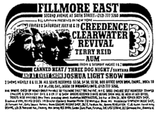 Creedence Clearwater Revival / Terry Reid / AUM on Jul 18, 1969 [443-small]