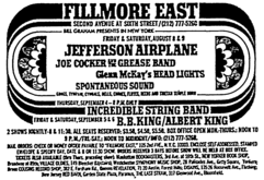 Jefferson Airplane / Joe Cocker / Spontaneous Sound on Aug 9, 1969 [447-small]