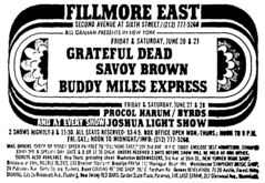 Grateful Dead / savoy brown / Buddy Miles Express on Jun 20, 1969 [453-small]