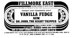 Vanilla Fudge / AUM / Dr. John on Oct 10, 1969 [513-small]