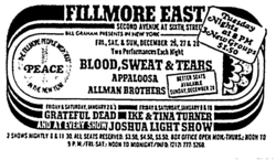 Blood Sweat & Tears / Appaloosa / Allman Brothers Band on Dec 26, 1969 [786-small]
