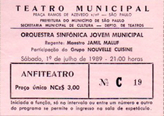 Nouvelle Cuisine & Orquestra Jovem on Jul 1, 1989 [151-small]