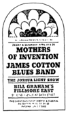 Frank Zappa / The Mothers Of Invention / James Cotton Blues Band on Apr 19, 1968 [300-small]