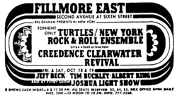 The Turtles / The New York Rock & Roll Ensemble / Creedence Clearwater Revival on Oct 12, 1968 [349-small]