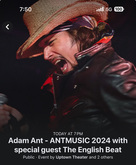 Adam Ant / The English Beat on Mar 23, 2024 [497-small]