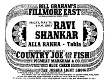 Country Joe and the Fish / Blue Cheer / Pigmeat Markham on May 25, 1968 [526-small]
