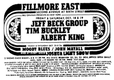 The Jeff Beck Group / Rod Stewart / Albert King / tim buckley on Oct 18, 1968 [626-small]