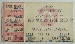 Rush on Mar 25, 1981 [792-small]