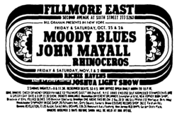 The Moody Blues / John Mayall / Rhinoceros on Oct 25, 1968 [359-small]
