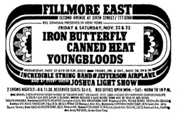 iron butterfly / Canned Heat / The Youngbloods on Nov 22, 1968 [373-small]