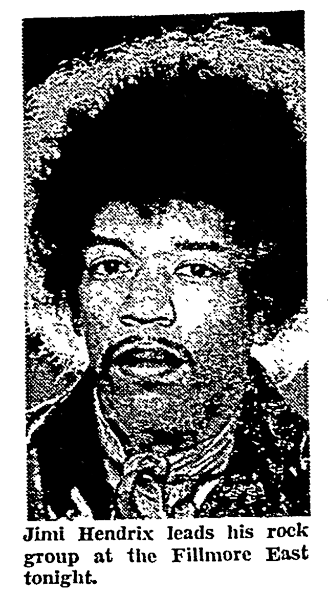 May 10, 1968: Jimi Hendrix / Sly and the Family Stone at