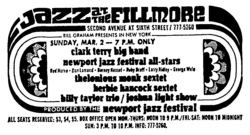 Clark Terry Big Band / Thelonious Monk / Herbie Hancock / Billy Taylor on Mar 2, 1969 [113-small]