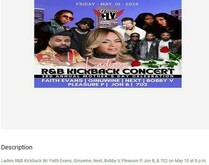 3rd Annual Mother's Day Celebration presents Ladies R & B Kickback Concert on May 10, 2024 [370-small]