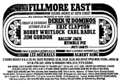 Derek and the Dominos / Ballin' Jack / Humble Pie on Oct 23, 1970 [494-small]