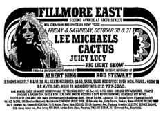 Lee Michaels / Cactus / Juicy Lucy on Oct 30, 1970 [498-small]