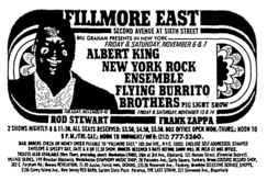 Albert King / New York Rock And Roll Ensemble / Flying Burrito Brothers on Nov 6, 1970 [501-small]