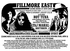 Hot Tuna / Taj Mahal / Brethren on Jan 15, 1971 [605-small]
