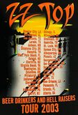 T-Shirt back, ZZ Top / Ted Nugent / Kenny Wayne Shepherd on May 9, 2003 [615-small]