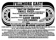 Rod Stewart / Small Faces / The Grease Band / Savoy Brown on Feb 16, 1971 [631-small]