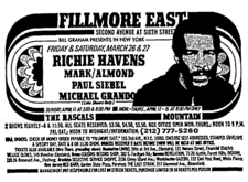 Richie Havens / Mark Almond / Paul Siebel / Michael Grando on Mar 26, 1971 [705-small]
