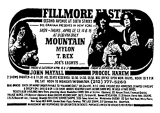 Mountain / Mylon / T.Rex on Apr 12, 1971 [712-small]