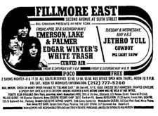 Emerson Lake and Palmer / Edgar Winter / Curved Air on Apr 30, 1971 [721-small]