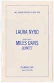 laura nyro / Miles Davis Quintet on Jun 17, 1970 [219-small]