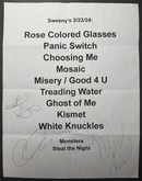 Monstera setlist, tags: Setlist - Monstera / Steal The Night on Feb 22, 2024 [383-small]