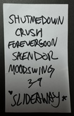 Glixen setlist, tags: Setlist - Slide Away Festival on Mar 9, 2024 [390-small]