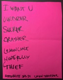 Astrobrite setlist, tags: Setlist - Slide Away Festival on Mar 9, 2024 [392-small]