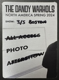 photo pass, tags: Article - The Dandy Warhols / Sisters of Your Sunshine Vapor on Mar 5, 2024 [402-small]