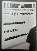 photo pass, tags: Article - The Dandy Warhols / Sisters of Your Sunshine Vapor on Mar 7, 2024 [409-small]