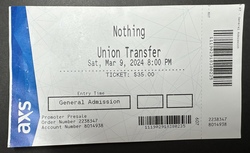 ticket stub, tags: Ticket - Slide Away Festival on Mar 9, 2024 [455-small]