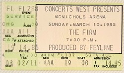 The Firm on Mar 10, 1985 [832-small]