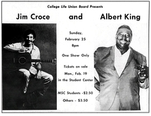 Jim Croce / Albert King on Feb 25, 1973 [361-small]