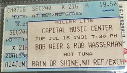 Bob Weir & Rob Wasserman / Hot Tuna on Jul 16, 1991 [682-small]
