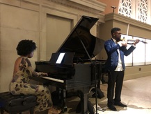 Jas Ogiste and Edward W. Hardy at The Met (2024), tags: Jas Ogiste, Edward W. Hardy, Harlem Chamber Players, New York, New York, United States, Stage Design, The Metropolitan Museum of Art - Jas Ogiste / Edward W. Hardy / Harlem Chamber Players on Mar 8, 2024 [929-small]
