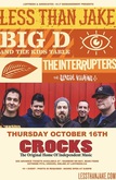 Less Than Jake / The Interrupters / Big D & The Kids Table on Oct 16, 2014 [426-small]