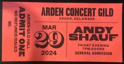 ticket stub, tags: Ticket - Andy Shauf / Lutalo on Mar 29, 2024 [831-small]