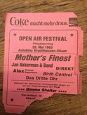 Mother's Finest / Das dritte Ohr / Birth Control / Alex Oriental Experience / Jan Akkerman & band on May 22, 1983 [957-small]