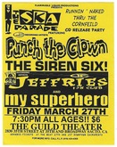 Punch the Clown / Thee Spivies / Jeffries Fan Club / My Superhero / The Siren Six on Mar 27, 1998 [345-small]